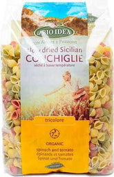 Pâtes coquillages tricolores BIO 500 g - LA BIO IDEA